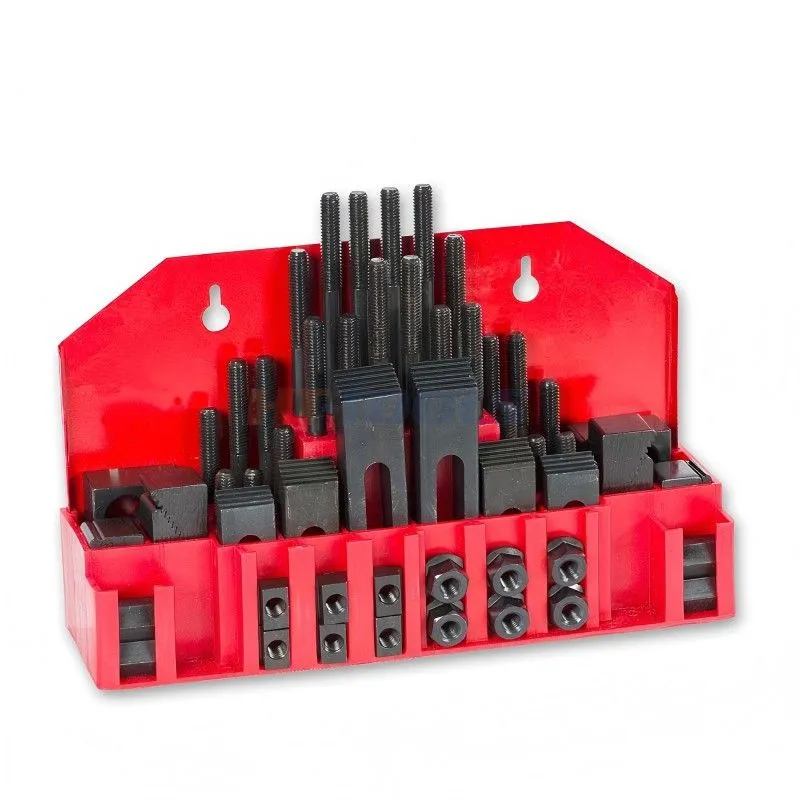 58pcs kits de sujeción con soporte de metal